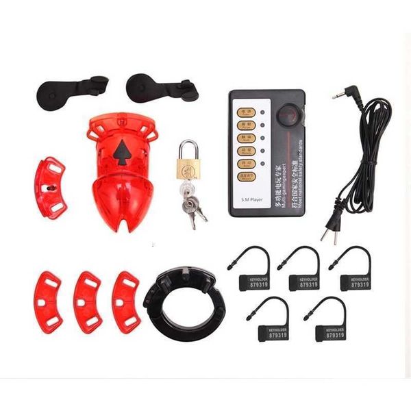 l12 massagers toys products electric shock pulse male plastic silicone chastity lock
l12 massagers toys products electric shock pulse male plastic silicone chastity lock