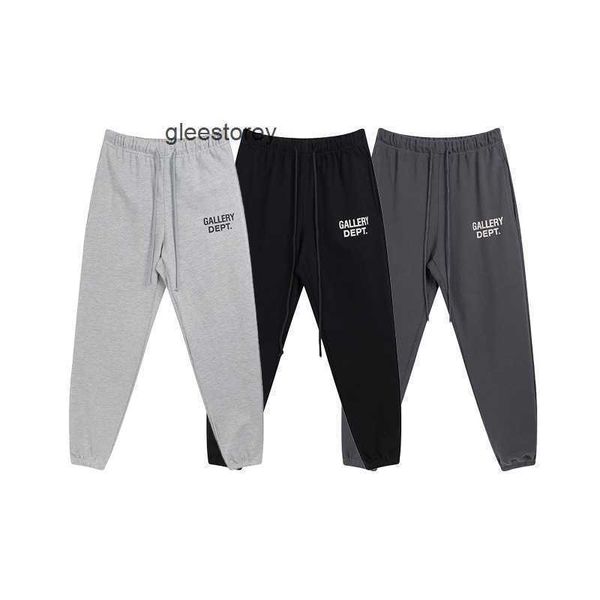 hip hop galleryes designer pants dept american fashion brand basic letter printed drawstring casual pure cotton terry, Black
hip hop galleryes designer pants dept american fashion brand basic letter printed drawstring casual pure cotton terry, Black
