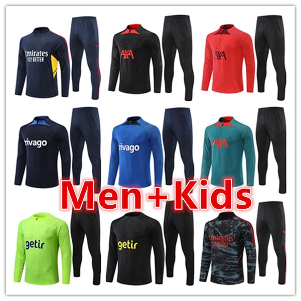 22 23 manchersters mens kids football tracksuits training suit jerseys set 2022 2023 united men soccer tracksuit jacket jogging kit survetem, Black
22 23 manchersters mens kids football tracksuits training suit jerseys set 2022 2023 united men soccer tracksuit jacket jogging kit survetem, Black