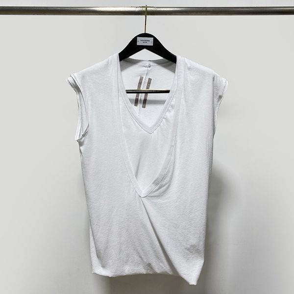 men' tank rick tank solid vest men' tshirt high street vneck owens men' clothing streetwear t shirt for men 221122, White;black
men' tank rick tank solid vest men' tshirt high street vneck owens men' clothing streetwear t shirt for men 221122, White;black
