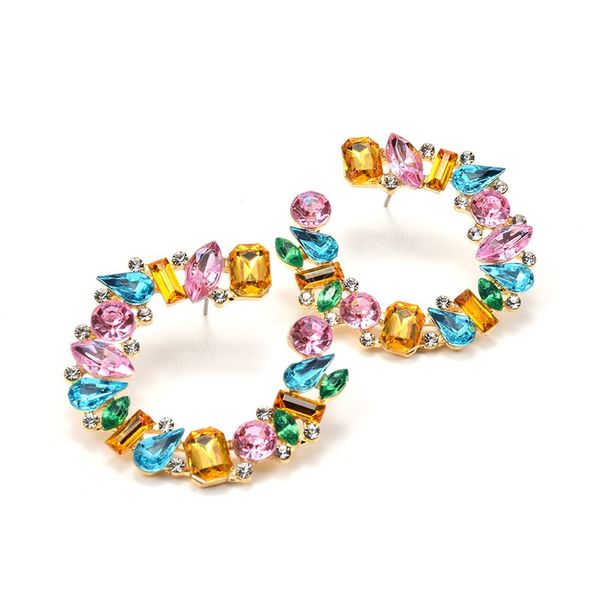 fashion cute rhinestone dangle earrings for women geometric crystal earrings wedding pendientes party jewelry brincos, Silver
fashion cute rhinestone dangle earrings for women geometric crystal earrings wedding pendientes party jewelry brincos, Silver