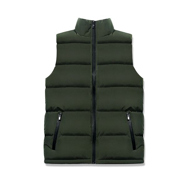 men's vest autumn and winter down cotton foreign trade cross-border warm korean stand collar vest manufacturers, Black;white
men's vest autumn and winter down cotton foreign trade cross-border warm korean stand collar vest manufacturers, Black;white