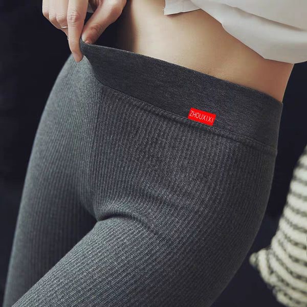 womens leggings women warm autumn winter slim knitting casual high waist elasticity fashion thicken pants screw thread 221122, Black
womens leggings women warm autumn winter slim knitting casual high waist elasticity fashion thicken pants screw thread 221122, Black