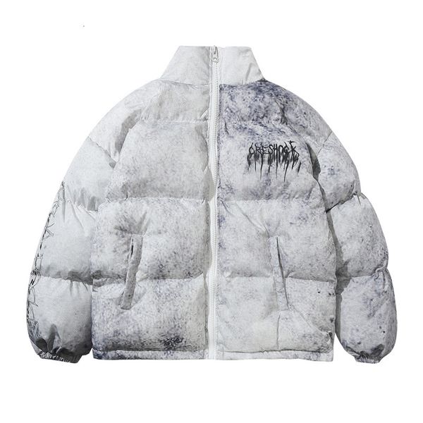 men's down parkas streetwear men high street hip hop loose padded clothes plush and thicken keep warm bread jacket winter grey down jac, Black
men's down parkas streetwear men high street hip hop loose padded clothes plush and thicken keep warm bread jacket winter grey down jac, Black