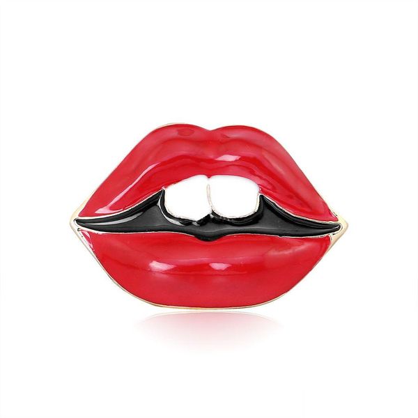 pins brooches smile red lip brooch pin business suit formal dress cor brooches for women gift fashion jewelry drop deliver dh3lj, Gray
pins brooches smile red lip brooch pin business suit formal dress cor brooches for women gift fashion jewelry drop deliver dh3lj, Gray