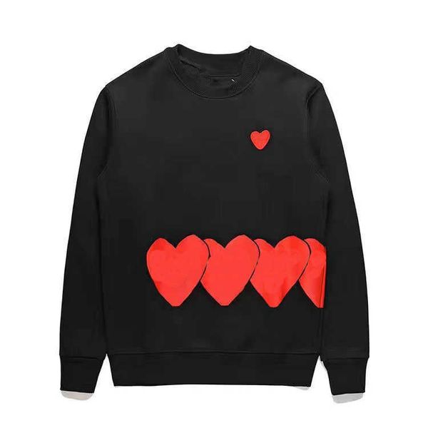 designer luxury play classic little red heart sweater hooded long sleeve terry cotton couple coat loose fashion trend plush, Black
designer luxury play classic little red heart sweater hooded long sleeve terry cotton couple coat loose fashion trend plush, Black