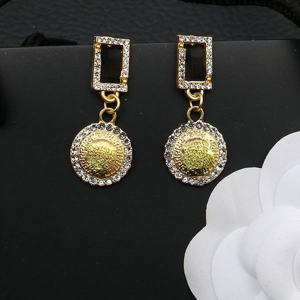 double letter stud earrings luxury long dangle pearl crystal rhinestone earrings wedding party jewelry gift, Golden;silver
double letter stud earrings luxury long dangle pearl crystal rhinestone earrings wedding party jewelry gift, Golden;silver