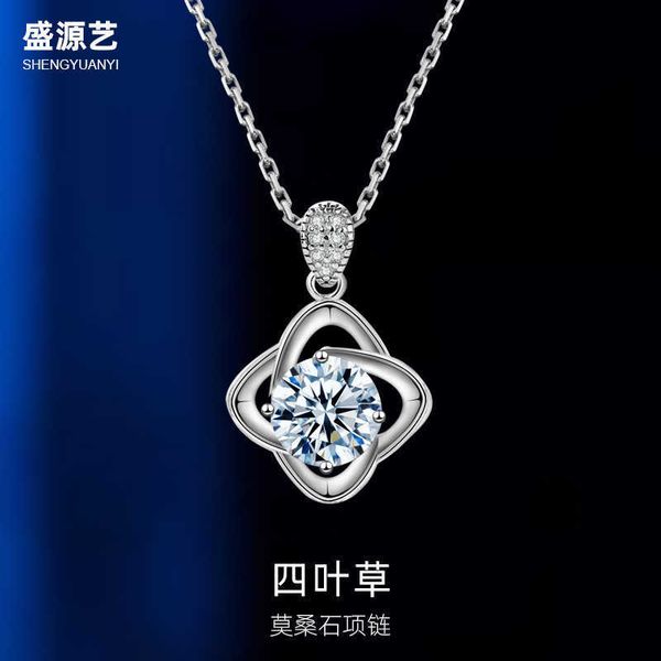 pendant necklaces strands strings mosang stone clover 925 silver necklace women's net red clavicle chain light luxury niche design pend
pendant necklaces strands strings mosang stone clover 925 silver necklace women's net red clavicle chain light luxury niche design pend