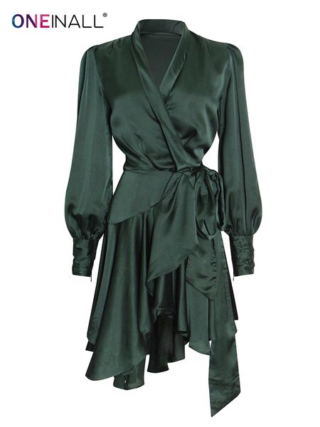 casual dresses oneinall minimalist solid fold pleated dress for women v neck long sleeve lace up irregular hem female 221121, Black;gray
casual dresses oneinall minimalist solid fold pleated dress for women v neck long sleeve lace up irregular hem female 221121, Black;gray