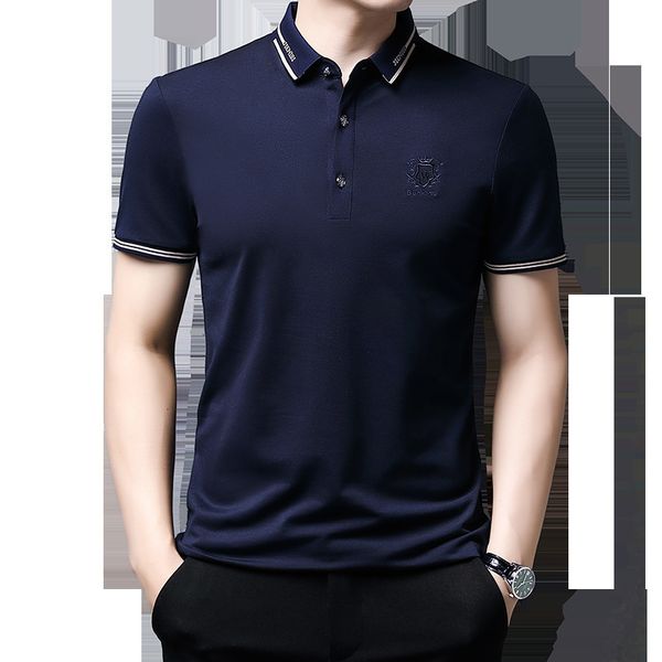 men's polos summer men's lapel shortsleeved tshirt trend korean version ice silk polo shirt solid color collar halfsleeved 221122, White;black
men's polos summer men's lapel shortsleeved tshirt trend korean version ice silk polo shirt solid color collar halfsleeved 221122, White;black