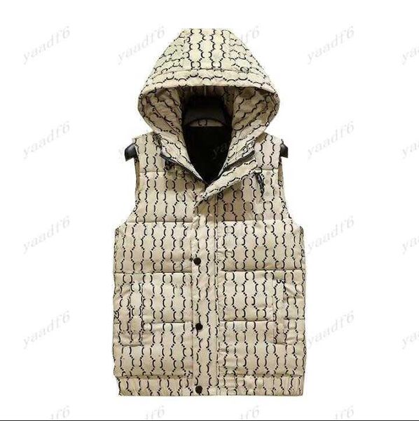 2022 designer's new autumn winter men's down vest printed letters design loose casual hooded and thick sleeveless coat fashion war, Black;white
2022 designer's new autumn winter men's down vest printed letters design loose casual hooded and thick sleeveless coat fashion war, Black;white