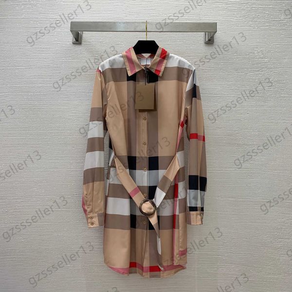 dress womens designer clothing casual dresses contrast color plaid printed lapel long-sleeved shirt dress belt slim loose straight maxiskit, Black;gray
dress womens designer clothing casual dresses contrast color plaid printed lapel long-sleeved shirt dress belt slim loose straight maxiskit, Black;gray