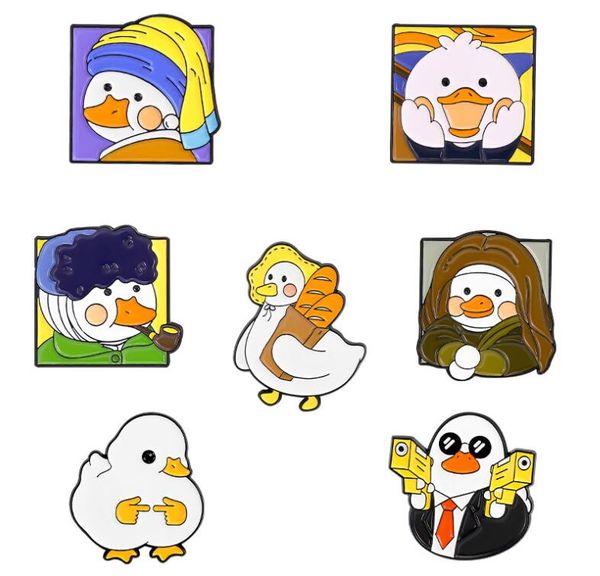 cartoon jewelry brooches cute duck series alloy paint brooch metal badge pin, Red;brown
cartoon jewelry brooches cute duck series alloy paint brooch metal badge pin, Red;brown