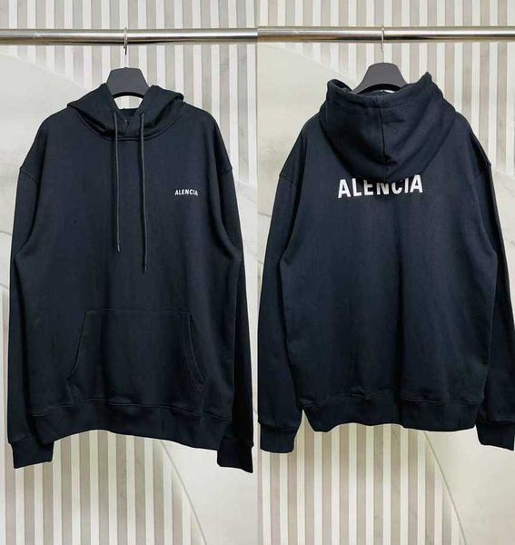 fashion brand designer hoodie balanciagas classic autumn and winter letter print loose casual pullovers for man and women black
fashion brand designer hoodie balanciagas classic autumn and winter letter print loose casual pullovers for man and women black