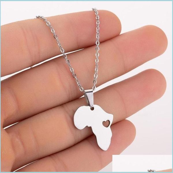 pendant necklaces love africa map pendant necklace hollow heart with sier gold chain for women men fashion jewelry drop delivery nec dh2mv, Silver
pendant necklaces love africa map pendant necklace hollow heart with sier gold chain for women men fashion jewelry drop delivery nec dh2mv, Silver