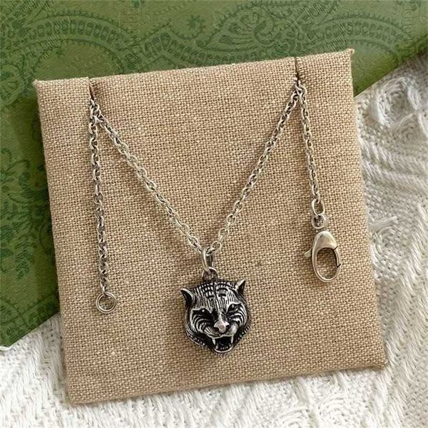 10% off 2023 jewelry tiger head silver jewelry used necklace men's and women's fashion personalized couple necklace
10% off 2023 jewelry tiger head silver jewelry used necklace men's and women's fashion personalized couple necklace