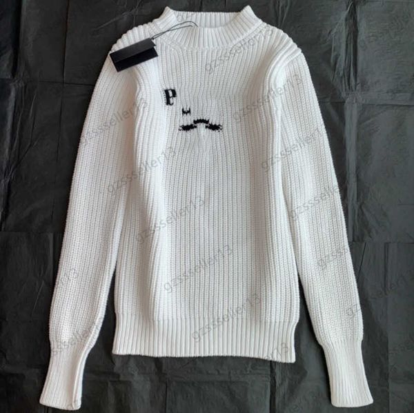 luxury womens sweater pure cotton yarn flat knitted jacquard logo knitwear collar thread ornament elastic fabric standard sweaters women clo, White;black
luxury womens sweater pure cotton yarn flat knitted jacquard logo knitwear collar thread ornament elastic fabric standard sweaters women clo, White;black