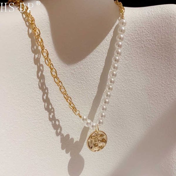 pendant necklaces strands strings japan and south korea autumn and winter new style temperament super fairy pearl chain splice round tag pen, Silver
pendant necklaces strands strings japan and south korea autumn and winter new style temperament super fairy pearl chain splice round tag pen, Silver