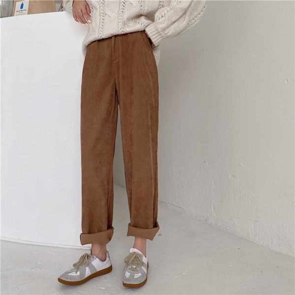 women's pants capris women spring corduroy high waist autumn vintage korean casual wide leg winter loose cotton elegant streetwear 1749, Black;white
women's pants capris women spring corduroy high waist autumn vintage korean casual wide leg winter loose cotton elegant streetwear 1749, Black;white