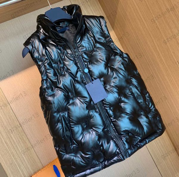 womens down parkas puffer coat custom embossed letter logo sleeveless zipper collar winter coats vest fashionable joker autumn winter women, Black
womens down parkas puffer coat custom embossed letter logo sleeveless zipper collar winter coats vest fashionable joker autumn winter women, Black