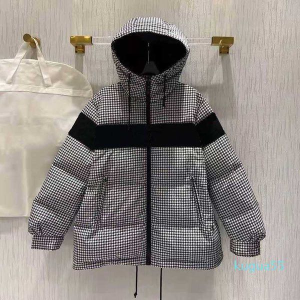 down jacket women's down coat parkas casual jacket houndstooth windbreaker novelty women clothing warm jackets, Black
down jacket women's down coat parkas casual jacket houndstooth windbreaker novelty women clothing warm jackets, Black