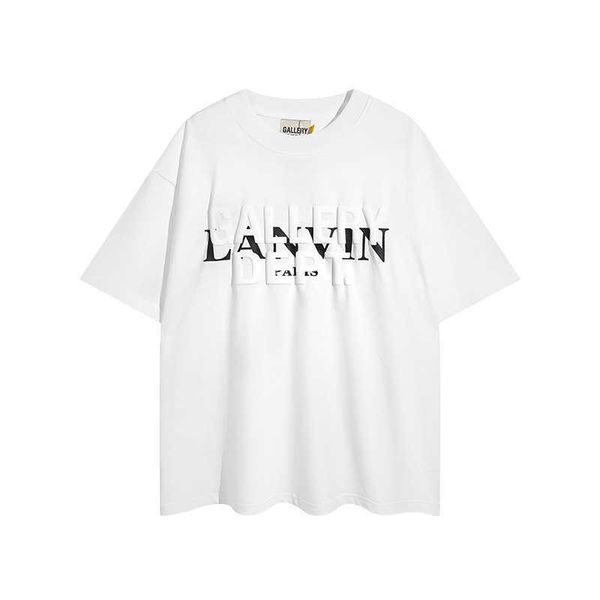 men t-shirt gall dep cotton fashion designer casual high street loose short sleeve couple women's round neck oversize 9tii, White;black
men t-shirt gall dep cotton fashion designer casual high street loose short sleeve couple women's round neck oversize 9tii, White;black