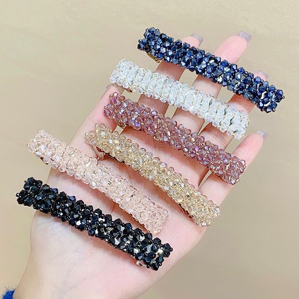 shining rhinestone long barrettes hair clips for women sweet hair decorate crystal hairpins fashion hair accessories, Slivery;white
shining rhinestone long barrettes hair clips for women sweet hair decorate crystal hairpins fashion hair accessories, Slivery;white