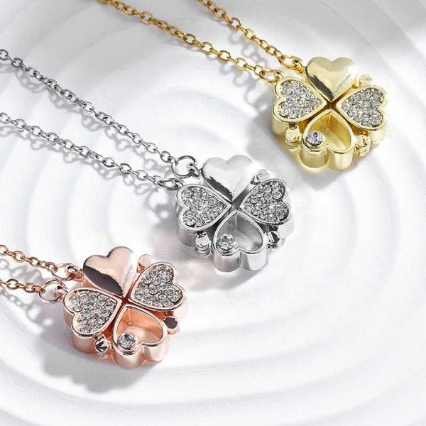pendant necklaces stock moq 10pcs four leaf grass gold plated necklace creative clavicle chain fashion jewelry necklac for women, Silver
pendant necklaces stock moq 10pcs four leaf grass gold plated necklace creative clavicle chain fashion jewelry necklac for women, Silver