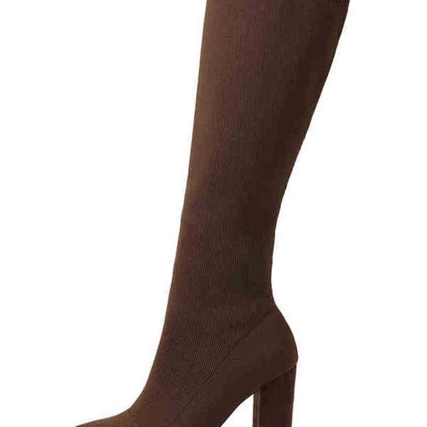 boots xibeilove fashion knitted stretch fabric sewing women knee high boots square high heels warm winter pointed toe ladies sock boot 22091, Black
boots xibeilove fashion knitted stretch fabric sewing women knee high boots square high heels warm winter pointed toe ladies sock boot 22091, Black