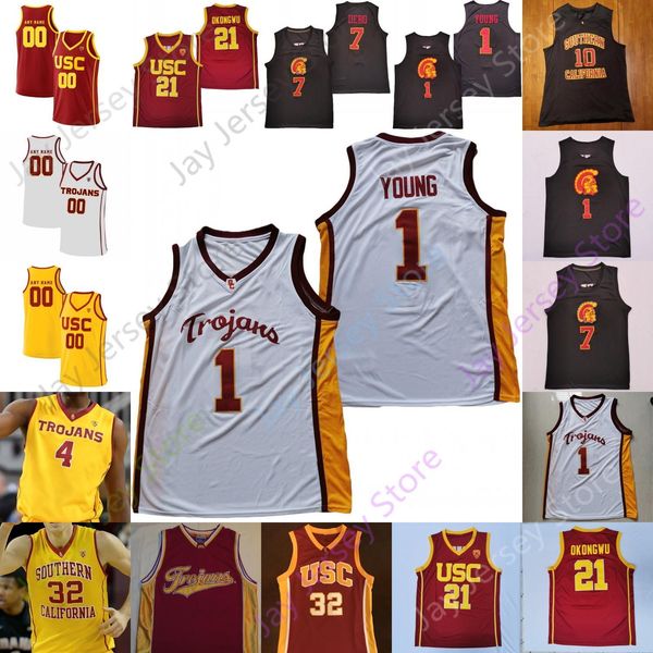 usc trojans basketball jersey ncaa college isaiah mobley nick young chevez goodwin boogie ellis peterson max agbonkpolo ethan anderson okong, Black;red
usc trojans basketball jersey ncaa college isaiah mobley nick young chevez goodwin boogie ellis peterson max agbonkpolo ethan anderson okong, Black;red