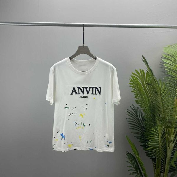 men t-shirt gall dep cotton fashion designer casual 2022 summer front speckle letter embroidery back print men's round neck short sle j, White;black
men t-shirt gall dep cotton fashion designer casual 2022 summer front speckle letter embroidery back print men's round neck short sle j, White;black