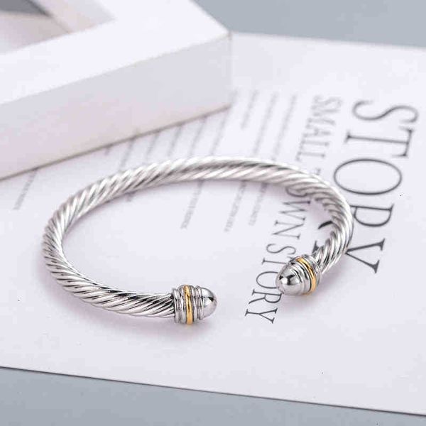 mens dy trend bracelet gold charm designer women platinum twisted wire bracelets round jewelry plated head hemp fashion versatile selling je, Black
mens dy trend bracelet gold charm designer women platinum twisted wire bracelets round jewelry plated head hemp fashion versatile selling je, Black