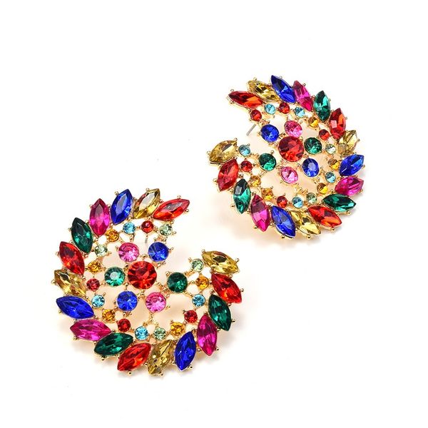 glass crystal colorful dangle earring for women girl fashion jewelry trendy ladys' statement earrings accessories, Silver
glass crystal colorful dangle earring for women girl fashion jewelry trendy ladys' statement earrings accessories, Silver