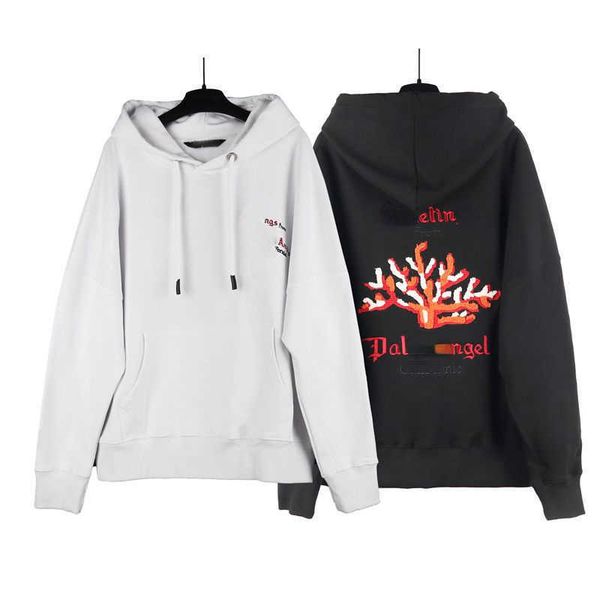 palm designer hoodie coral embroidery letters hooded sweater men women loose pullover fashion sweatshirt, Black
palm designer hoodie coral embroidery letters hooded sweater men women loose pullover fashion sweatshirt, Black