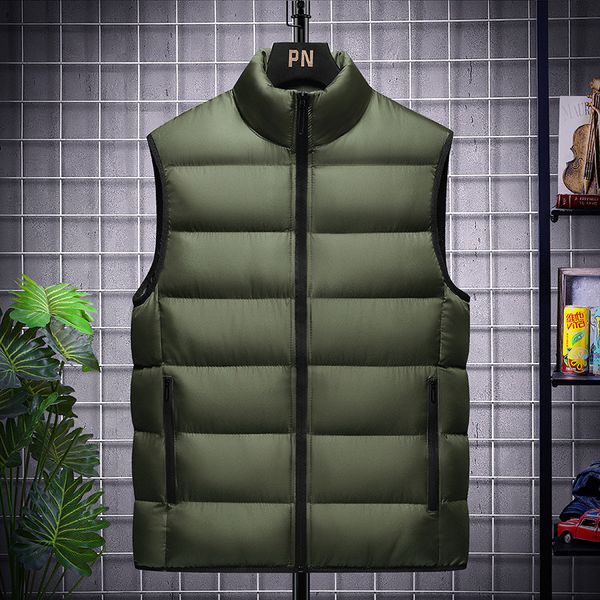 men's down parkas large casual men's vest men's slim fit in winter autumn and winter warm down cotton horse 221122, Black
men's down parkas large casual men's vest men's slim fit in winter autumn and winter warm down cotton horse 221122, Black
