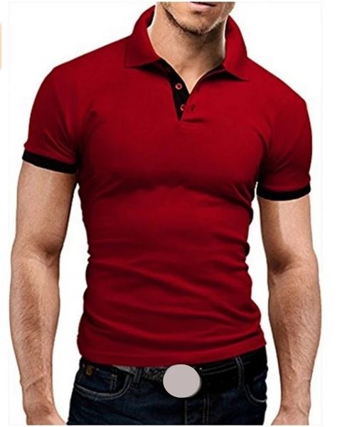 men's polos camiseta de primera calidad para hombre camisa ajustada manga corta con cuello henley moda color 221122, White;black
men's polos camiseta de primera calidad para hombre camisa ajustada manga corta con cuello henley moda color 221122, White;black