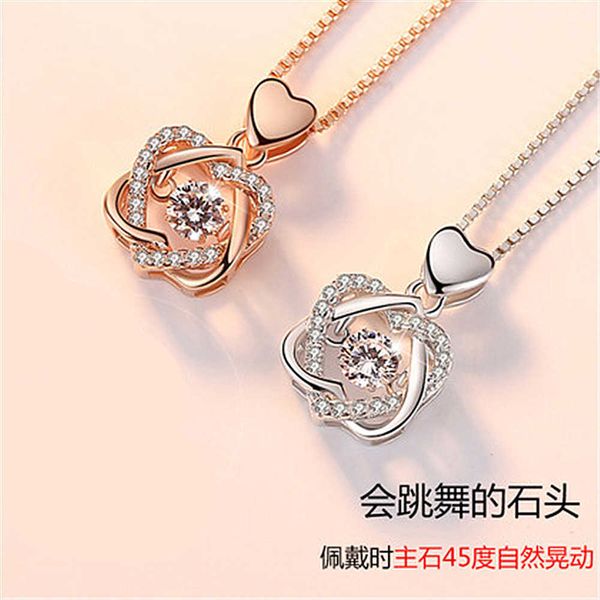 pendant necklaces pendants korean version beating heart female necklace white gold rose gold sun trend shining heart shaped four leaf clover, Silver
pendant necklaces pendants korean version beating heart female necklace white gold rose gold sun trend shining heart shaped four leaf clover, Silver