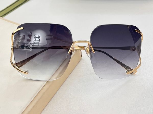 0646 square sunglasses rimless gold grey gradient women summer sunnies shades uv400 eyewear with box, White;black
0646 square sunglasses rimless gold grey gradient women summer sunnies shades uv400 eyewear with box, White;black