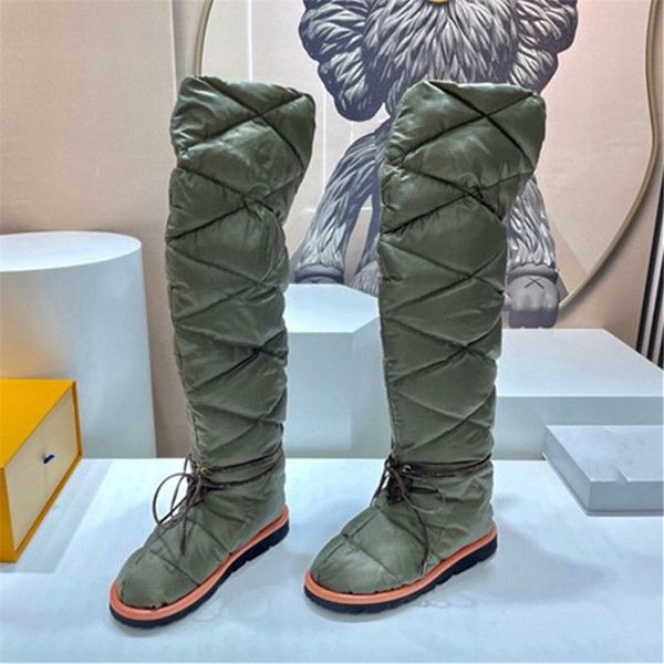 The Latest Catwalk Down Boots Waterproof Umbrella Cloth High-top Half Boot Women Fashion Shoes, Green
The Latest Catwalk Down Boots Waterproof Umbrella Cloth High-top Half Boot Women Fashion Shoes, Green