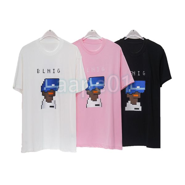 summer fashion brand mens t shirt luxury letter cartoon embroidery short sleeve loose t-shirt round neck womens black white pink asian size, White;black
summer fashion brand mens t shirt luxury letter cartoon embroidery short sleeve loose t-shirt round neck womens black white pink asian size, White;black