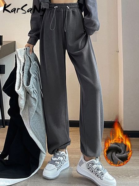 womens pants capris autumn winter warm sweatpants fleece trousers solid lose thick casual cotton 221122, Black;white
womens pants capris autumn winter warm sweatpants fleece trousers solid lose thick casual cotton 221122, Black;white