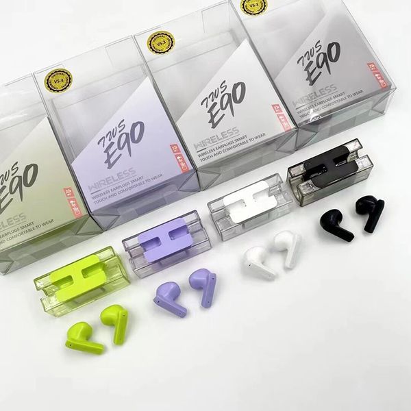 e90 tws bluetooth 5.3 earphones wireless headphones touch control earbuds gaming headset with clear cover
e90 tws bluetooth 5.3 earphones wireless headphones touch control earbuds gaming headset with clear cover