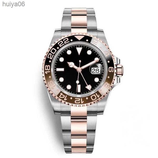 mens watch gmt series 116713ln ceramic ring 18k gold waterproof automatic movement sapphire mirror male wristwatch huiya06, Slivery;brown
mens watch gmt series 116713ln ceramic ring 18k gold waterproof automatic movement sapphire mirror male wristwatch huiya06, Slivery;brown