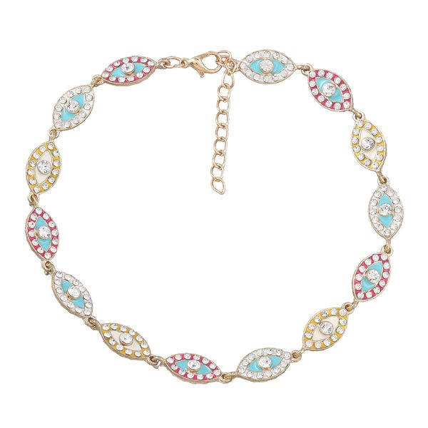 chains multi-layer alloy drip necklace with diamond eyes boho chic hip hop accessory for teenage girls, Silver
chains multi-layer alloy drip necklace with diamond eyes boho chic hip hop accessory for teenage girls, Silver
