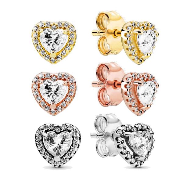 yellow gold-plated elevated heart stud earring set with original box for pandora real sterling silver wedding jewelry cz diamond rose gold e, Golden;silver
yellow gold-plated elevated heart stud earring set with original box for pandora real sterling silver wedding jewelry cz diamond rose gold e, Golden;silver