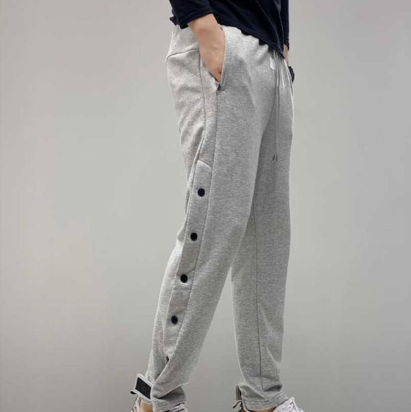 men's pants tech fleece mens hip hop side button sweatpants casual sports trousers streetwear, Black
men's pants tech fleece mens hip hop side button sweatpants casual sports trousers streetwear, Black
