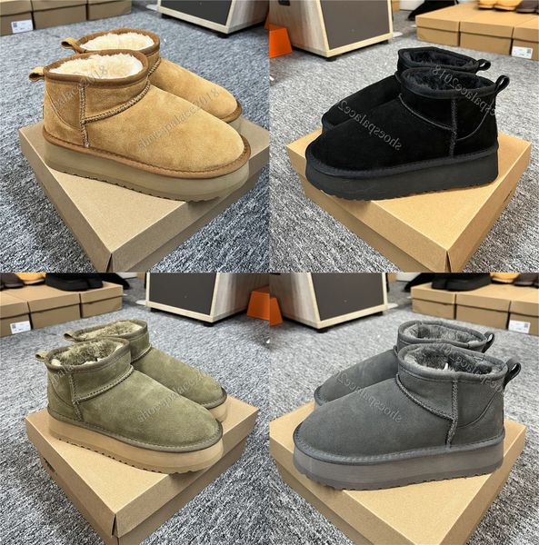 australia snow boots women men classic ultra mini ankle winter boot sheepskin platform booties ladies thick wool warm slip-on shoes slippers, Black
australia snow boots women men classic ultra mini ankle winter boot sheepskin platform booties ladies thick wool warm slip-on shoes slippers, Black