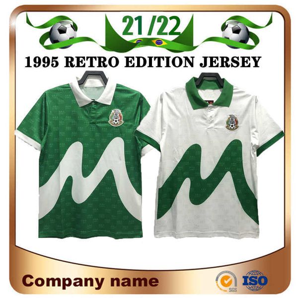 1995 retro edition mexico soccer jersey maillots de football home blue shirt away white short sleeved man uniforms, Black;yellow
1995 retro edition mexico soccer jersey maillots de football home blue shirt away white short sleeved man uniforms, Black;yellow