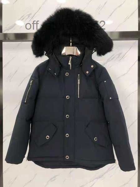 men's down parkas 22ss casual mens jacket moose outwear doudoune man winter coat knuck warm clothings s-xxl2 62, Black