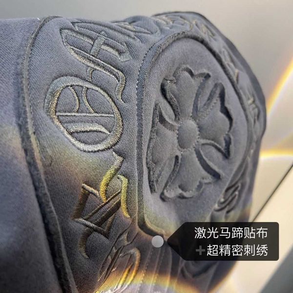 designer hoodies chromes' heartss men women stylist jacket hoodie grey horseshoe embroidery hooded sweater famous brand loose casual cl, Black
designer hoodies chromes' heartss men women stylist jacket hoodie grey horseshoe embroidery hooded sweater famous brand loose casual cl, Black